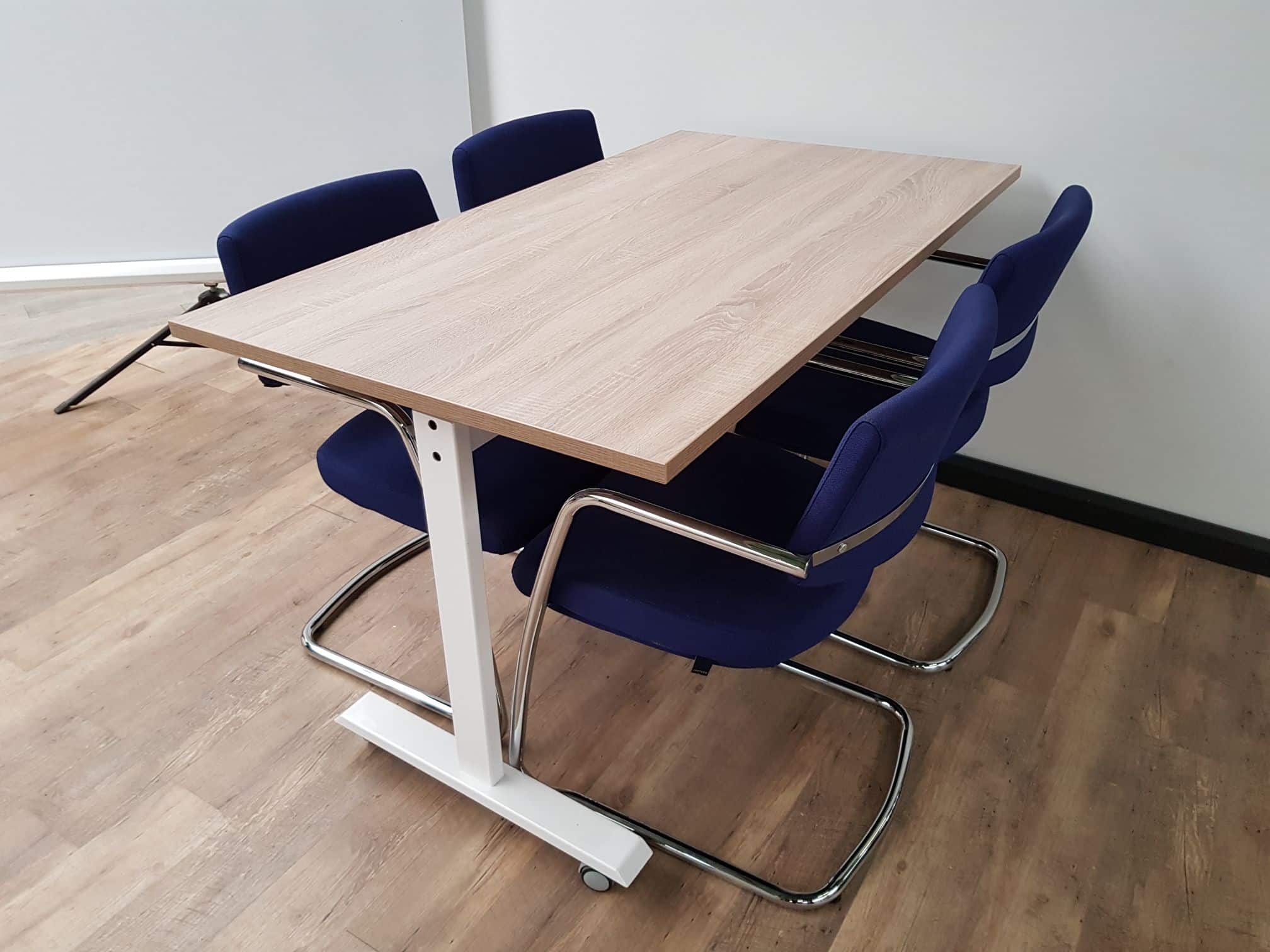 Vergaderstoel chrome (Paars) - Afbeelding 5