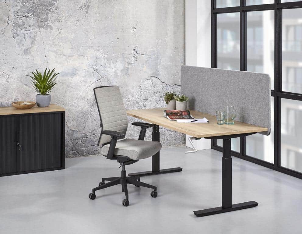 Zit sta bureau slinger verstelbaar (140) - Afbeelding 2