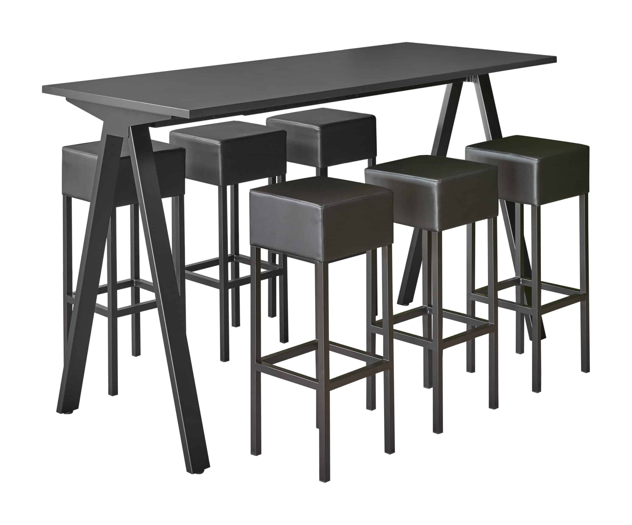 Vergadertafel V-poot hoog - Afbeelding 4