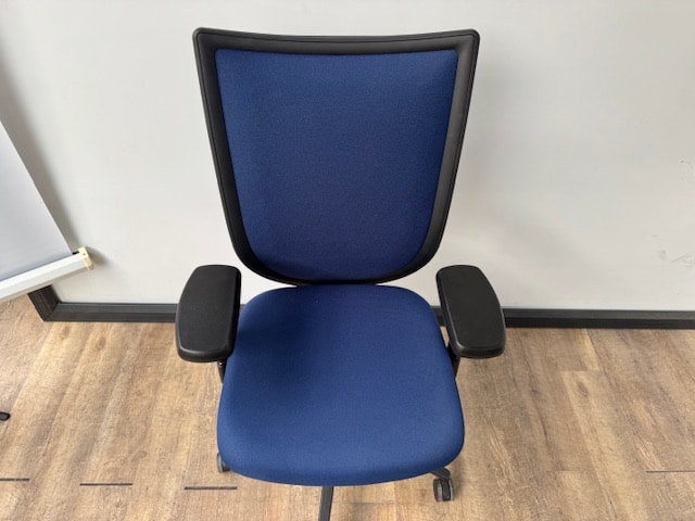 Ergonomische bureaustoel schild