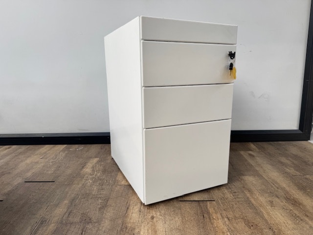 T- line Hoekbureau + standcontainer dossierlade
