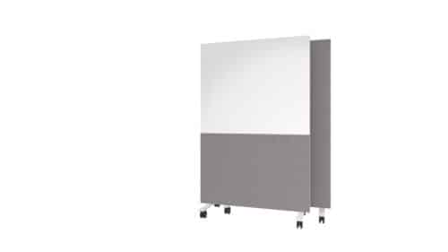 Akoestische whiteboard half