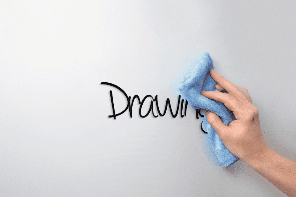 Whiteboard glas – wit