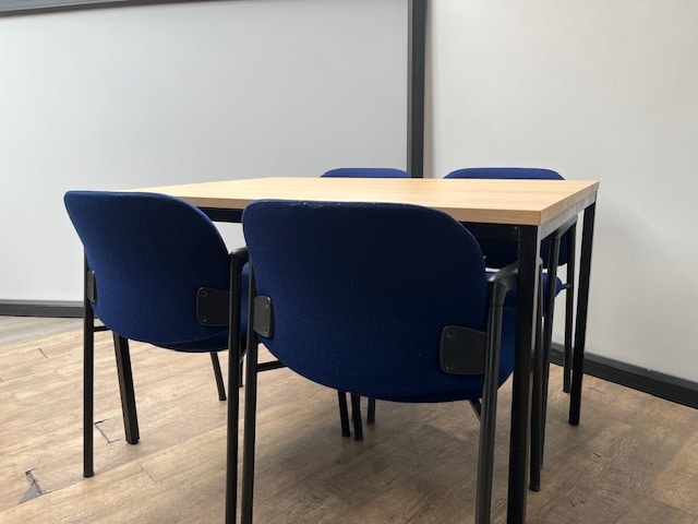 Simpele kantine/vergadertafel – Ahorn