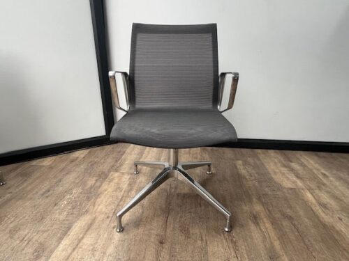 Directie vergaderstoel Lato mesh (Chrome)