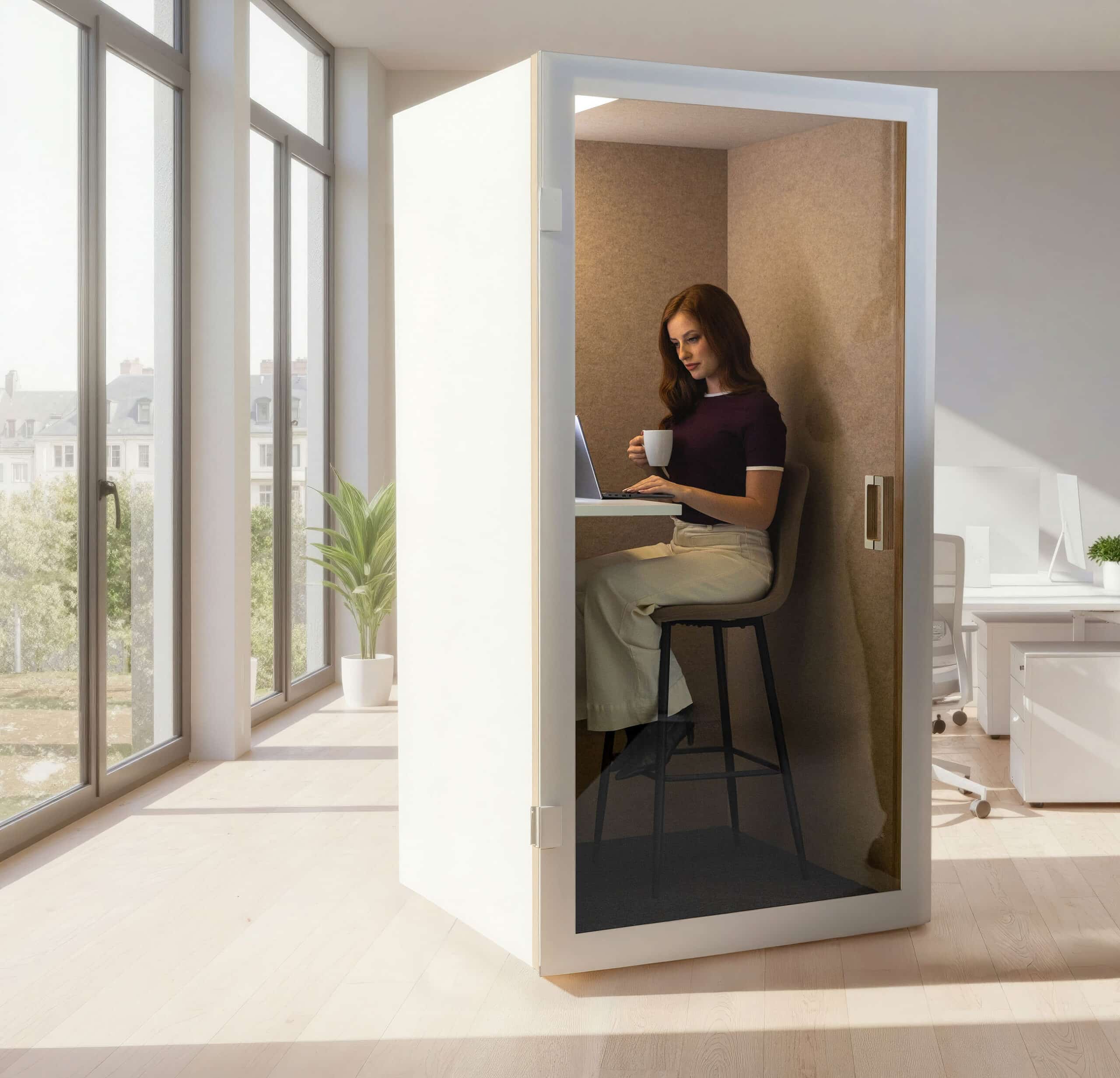 Telefooncel Cube 1 stand
