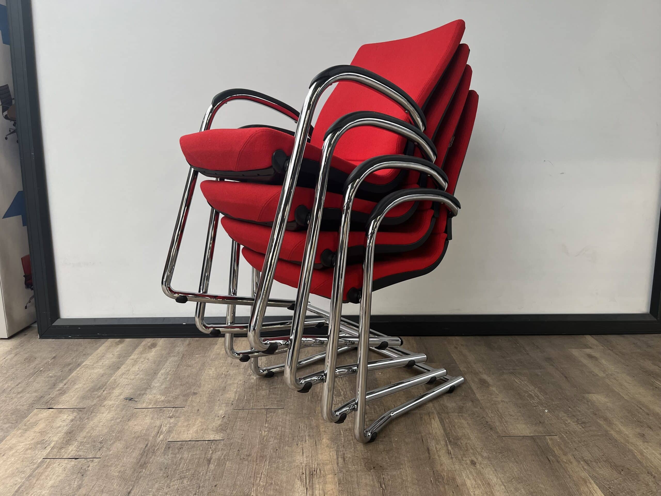 Vergaderstoel Ahrend - Rood