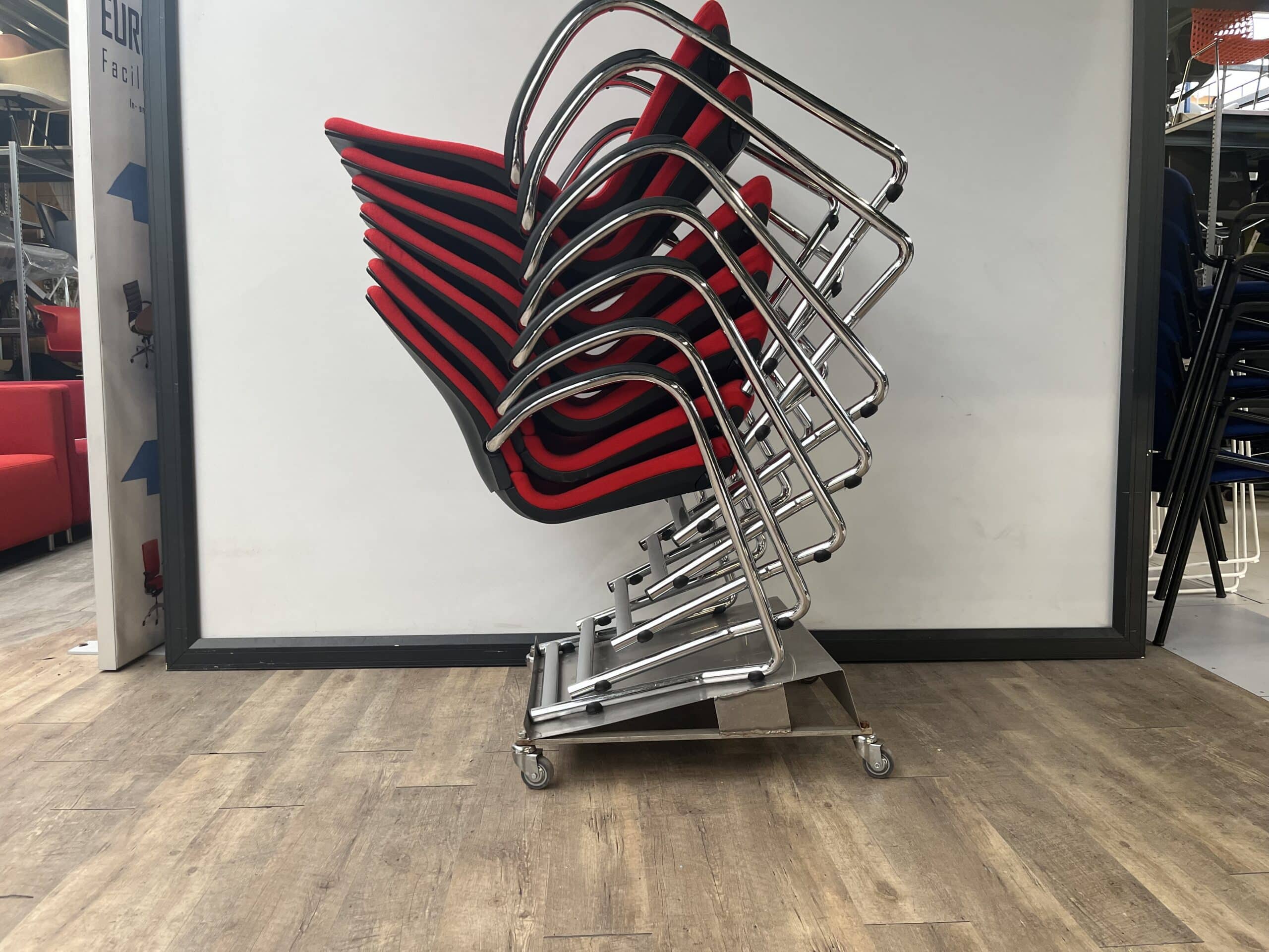 Vergaderstoel Ahrend - Rood